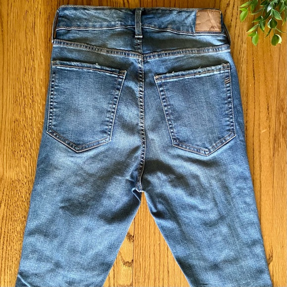 Aeropostale High Rise distressed jeggings size 6 - Picture 3 of 7